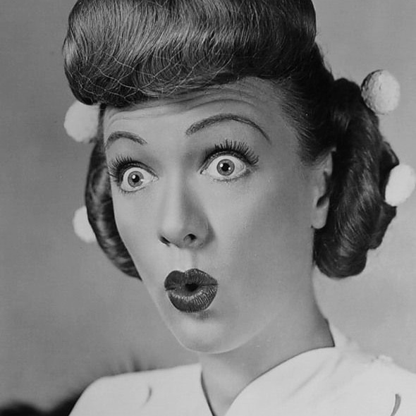 4ca430a0be4f0344d9f1f8c4c1954fd4 eve arden vintage hair